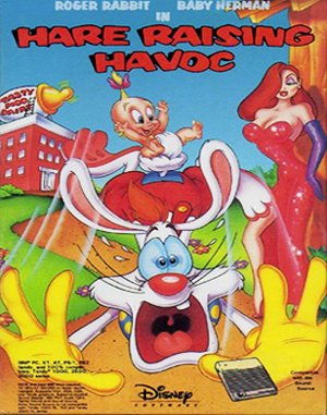 Hare Raising Havoc DOS front cover