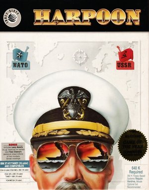 Harpoon DOS front cover