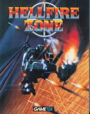 Hellfire Zone DOS front cover