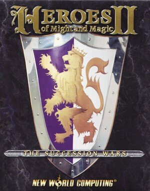 Heroes of Might and Magic 2 DOS Cover Front