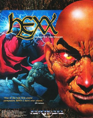 Hexx: Heresy of the Wizard DOS front cover