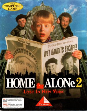Home Alone 2: Lost in New York DOS front cover