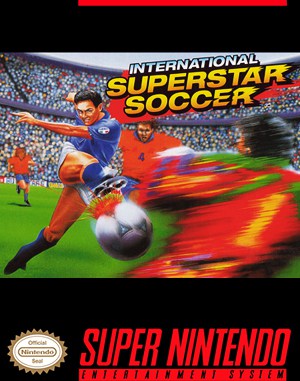 International Superstar Soccer Deluxe SNES front cover