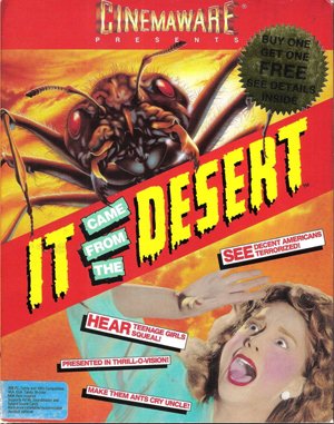 It Came from The Desert DOS front cover
