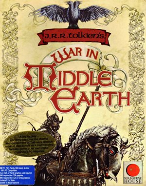 J.R.R. Tolkien’s War in Middle Earth DOS front cover
