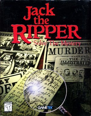 Jack the Ripper DOS front cover