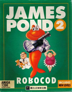 James Pond 2: Codename: RoboCod DOS front cover