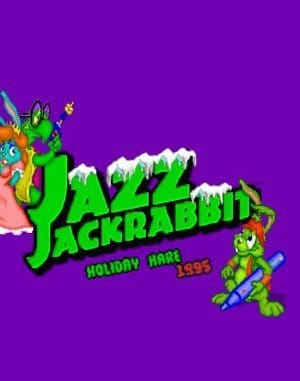 Jazz Jackrabbit: Holiday Hare 1995 DOS front cover