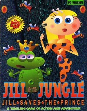 Jill of the Jungle: Jill Saves the Prince DOS front cover