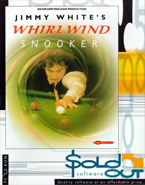 Jimmy White’s ‘Whirlwind’ Snooker DOS front cover