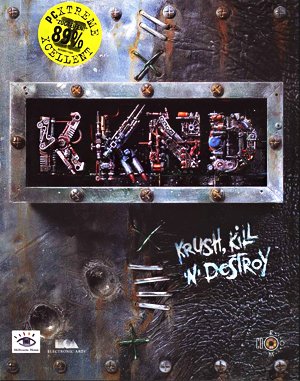 KKND: Krush Kill ‘N Destroy DOS front cover