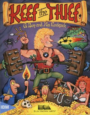 Keef the Thief: A Boy and His Lockpick DOS front cover