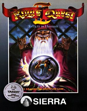 King’s Quest III: To Heir Is Human DOS front cover