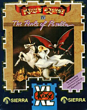 King’s Quest IV: The Perils of Rosella DOS front cover