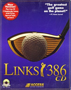 Links 386 Pro DOS front cover