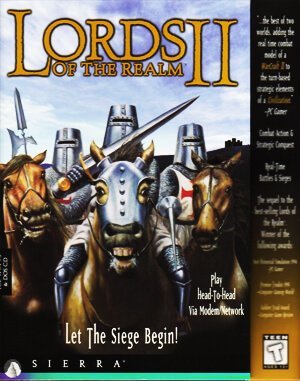 Lords of the Realm II DOS front cover