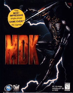 MDK DOS front cover