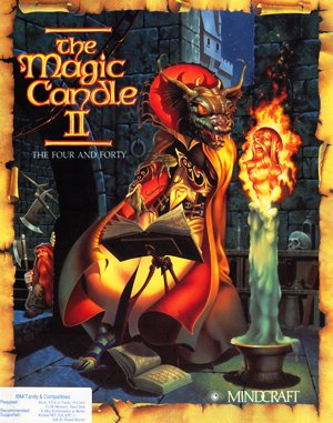 The Magic Candle II: The Four and Forty DOS front cover
