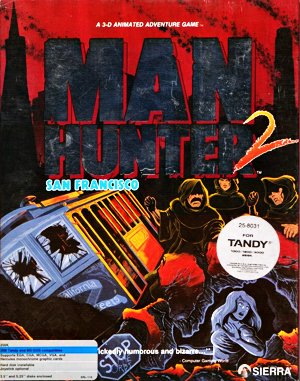Manhunter 2: San Francisco DOS front cover