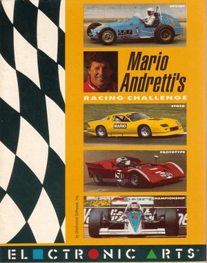 Mario Andretti’s Racing Challenge DOS front cover