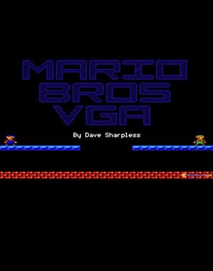 Mario Brothers VGA DOS front cover