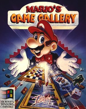 Mario’s Game Gallery DOS front cover
