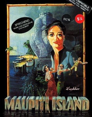 Maupiti Island DOS front cover