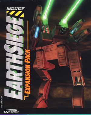 Metaltech: EarthSiege DOS front cover