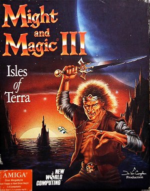 Might and Magic III: Isles of Terra DOS front cover