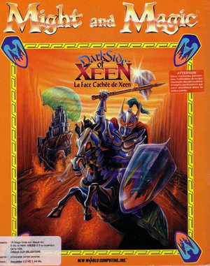 Might and Magic: Darkside of Xeen DOS front cover