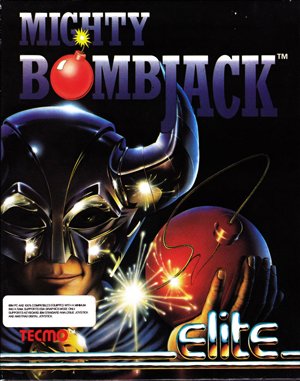 Mighty Bombjack DOS front cover