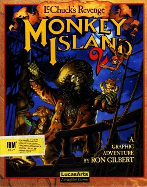 Monkey Island 2: LeChuck’s Revenge DOS front cover