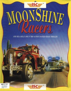 Moonshine Racers DOS front cover