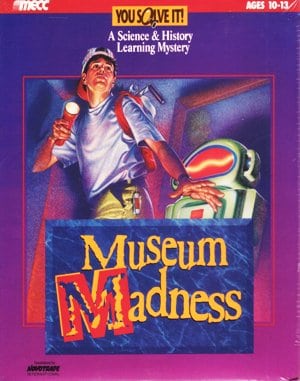 Museum Madness DOS front cover
