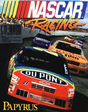 NASCAR Racing DOS front cover