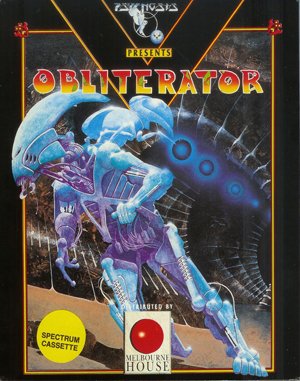 Obliterator DOS front cover