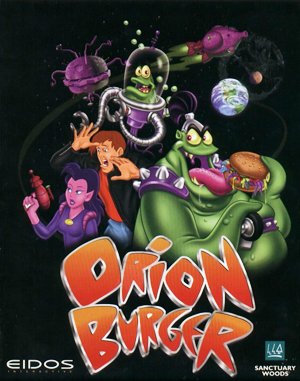 Orion Burger DOS front cover