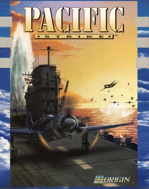 Pacific Strike DOS front cover