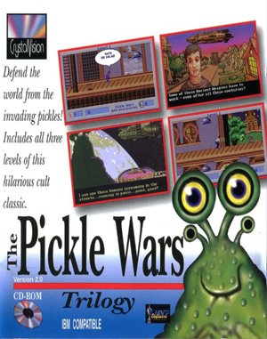 Pickle Wars DOS front cover
