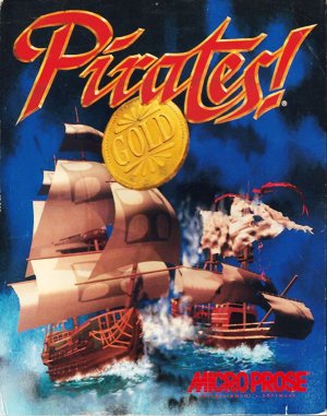 Pirates! Gold DOS front cover