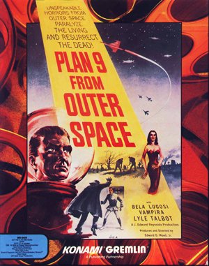 Plan 9 from Outer Space DOS front cover