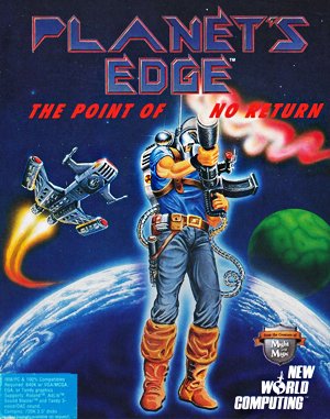 Planet’s Edge: The Point of no Return DOS front cover