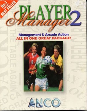Player Manager 2 DOS front cover