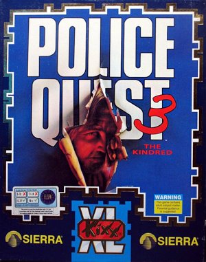 Police Quest 3: The Kindred DOS front cover