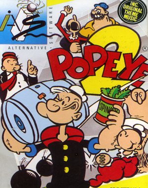 Popeye 2 DOS front cover