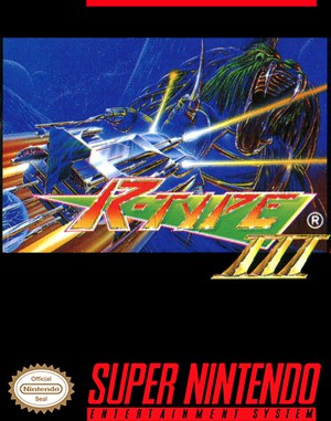 R-Type III: The Third Lightning SNES front cover