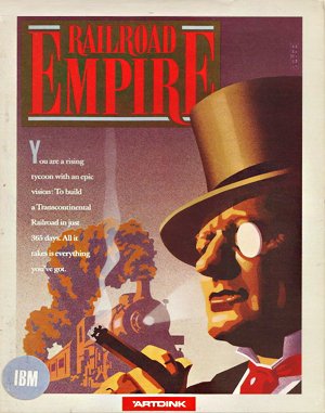 Railroad Empire DOS front cover