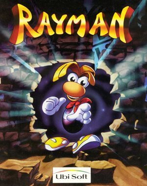 Rayman DOS front cover