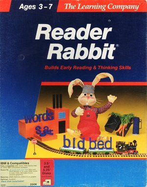Reader Rabbit DOS front cover