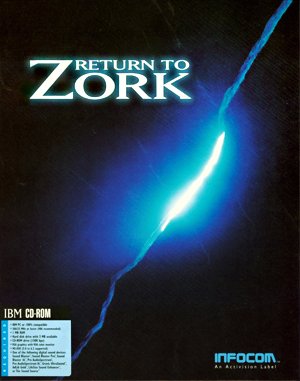 Return to Zork DOS front cover